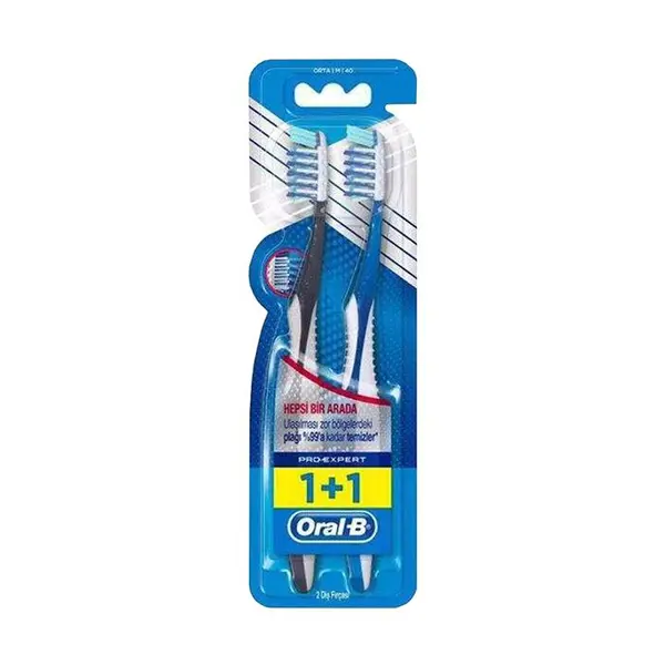 مسواک اورال بی مدل PRO HEALTH تعداد 2 عددی Oral-B