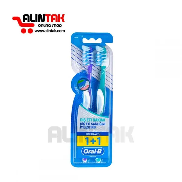 مسواک اورال بی مدل PRO HEALTH تعداد 2 عددی Oral-B