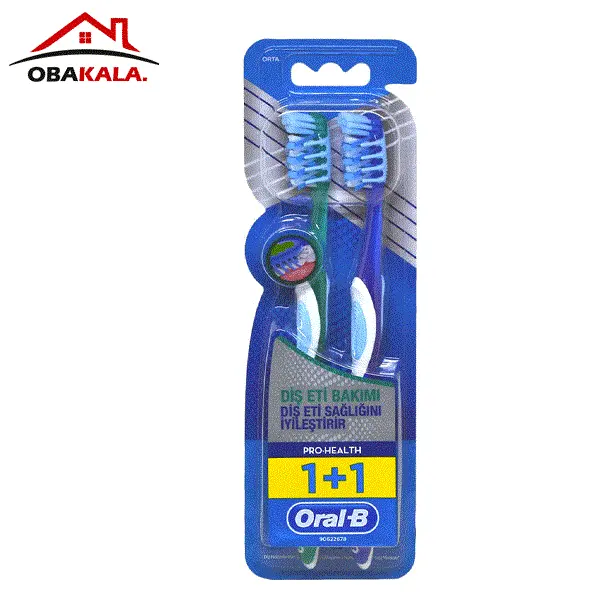 مسواک اورال بی مدل PRO HEALTH تعداد 2 عددی Oral-B