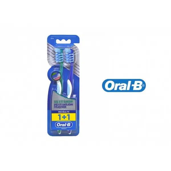 مسواک اورال بی مدل PRO HEALTH تعداد 2 عددی Oral-B