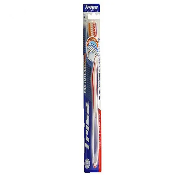 مسواک تریزا مدل Pro Interdental با برس نرم بسته 2 عددی
