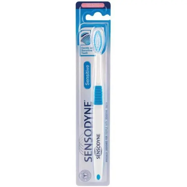 مسواک سنسوداین مدل Sensitive با برس نرم soft