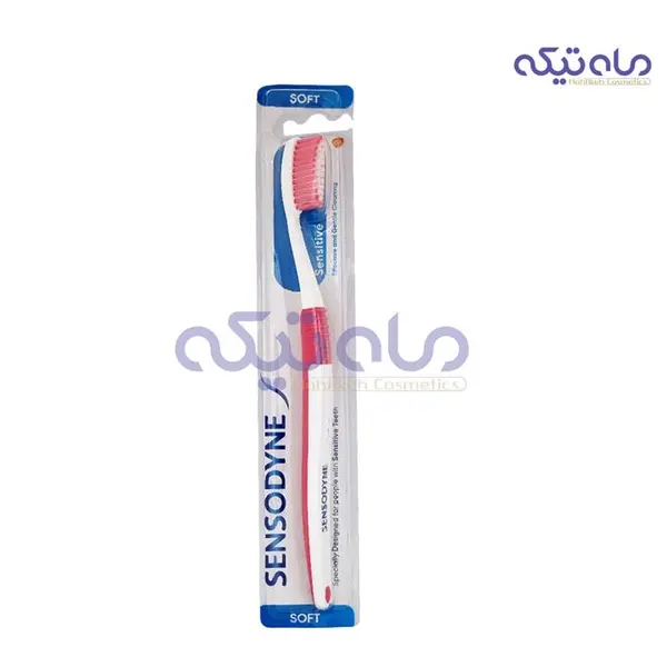 مسواک سنسوداین مدل Sensitive با برس نرم soft