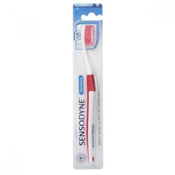 مسواک سنسوداین مدل Sensitive با برس نرم soft