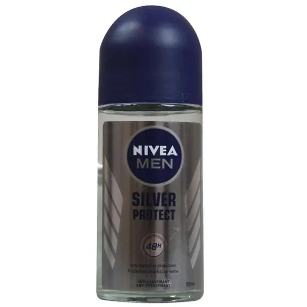 رول ضد تعریق مردانه نیوآ مدل Silver Protect Antibacterial حجم 50 میلی لیتر