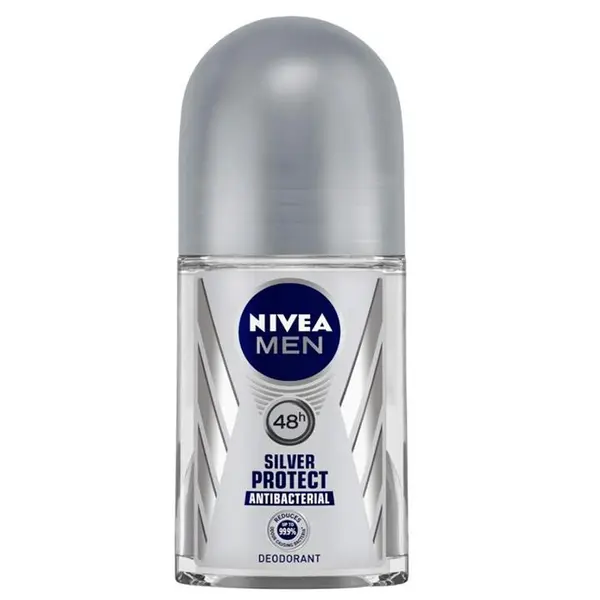 رول ضد تعریق مردانه نیوآ مدل Silver Protect Antibacterial حجم 50 میلی لیتر