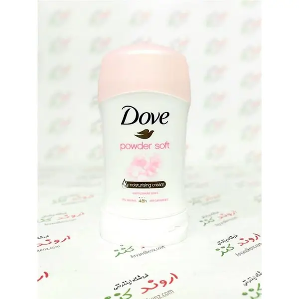 مام صابونی داو صورتی مدل Dove powder soft - 2