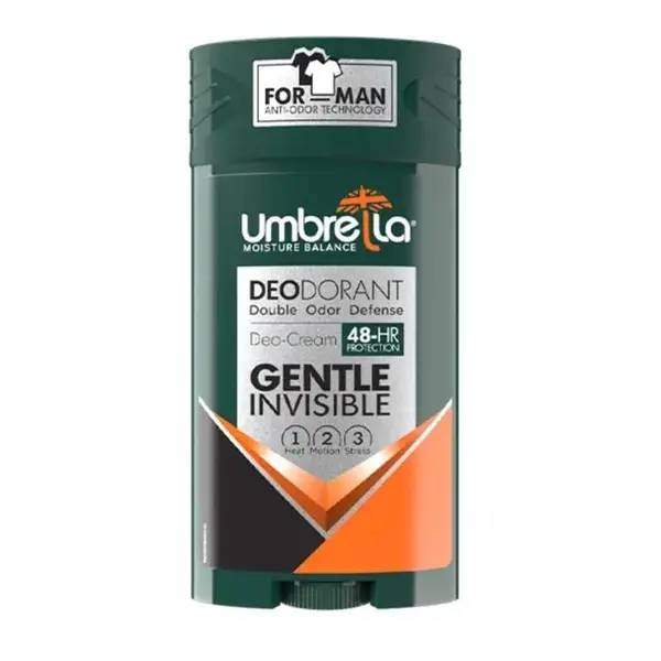استیک ضد تعریق مردانه آمبرلا مدل Gentle Invisible حجم 90 میلی لیتر