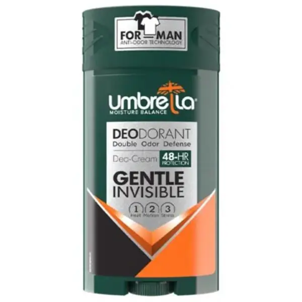 استیک ضد تعریق مردانه آمبرلا مدل Gentle Invisible حجم 90 میلی لیتر