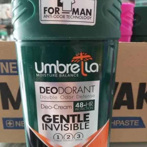 استیک ضد تعریق مردانه آمبرلا مدل Gentle Invisible حجم 90 میلی لیتر