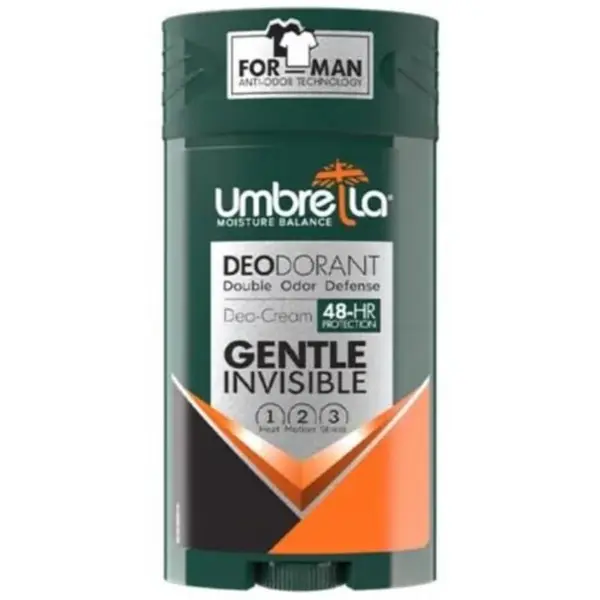 استیک ضد تعریق مردانه آمبرلا مدل Gentle Invisible حجم 90 میلی لیتر