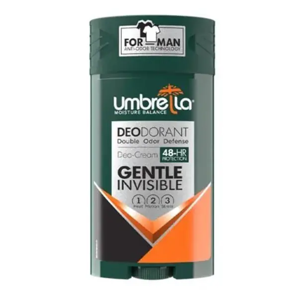 استیک ضد تعریق مردانه آمبرلا مدل Gentle Invisible حجم 90 میلی لیتر