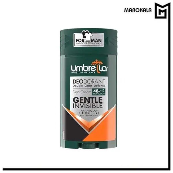 استیک ضد تعریق مردانه آمبرلا مدل Gentle Invisible حجم 90 میلی لیتر