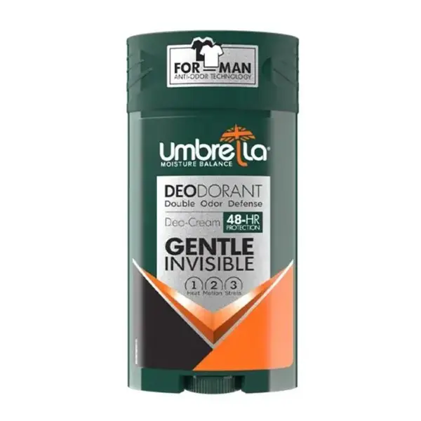 استیک ضد تعریق مردانه آمبرلا مدل Gentle Invisible حجم 90 میلی لیتر