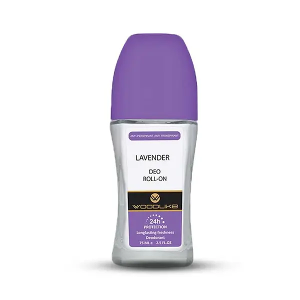 رول ضد تعریق زنانه وودلایک مدل Lavender لوندر حجم 75 میلی لیتر