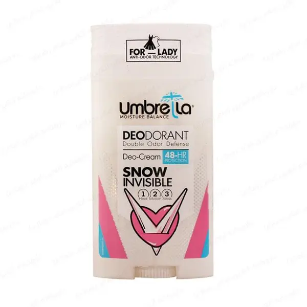 استیک ضد تعریق زنانه آمبرلا مدل Snow حجم 90 میلی لیتر