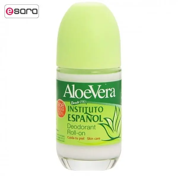 رول ضد تعریق انستیتو اسپانول مدل Aloe Vera آلوئه ورا حجم 75 میلی لیتر