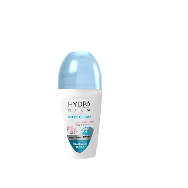 ضد تعریق زنانه هیدرودرم مدل Pure Clean ظرفیت 50 میلی لیتر