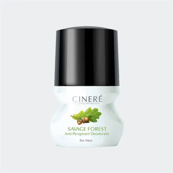 رول ضد تعریق مردانه سینره با رایحه خنک Savage Forest سوج فارست حجم 50 میلی لیتر