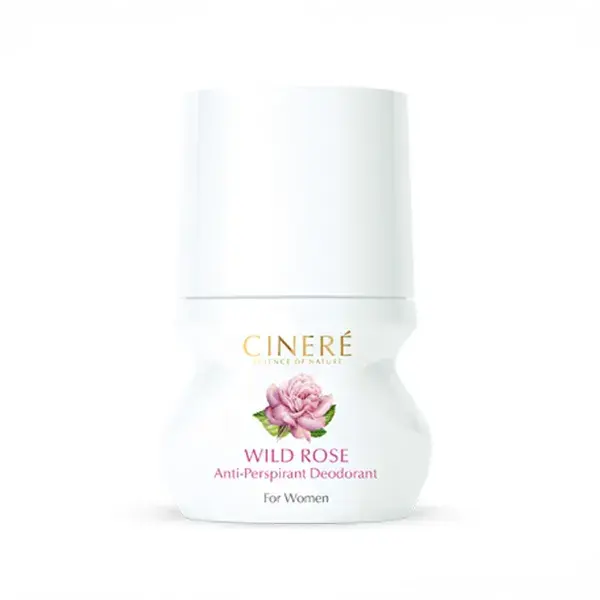 رول ضد تعریق زنانه سینره با رایحه گل WILD ROSE حجم 50 میلی لیتر