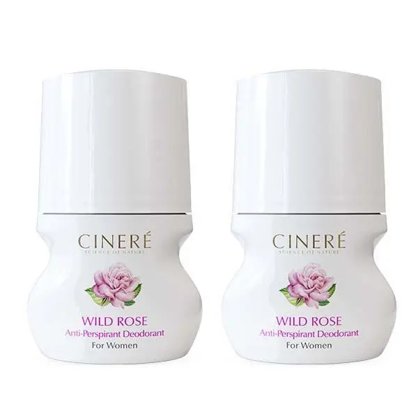 رول ضد تعریق زنانه سینره با رایحه گل WILD ROSE حجم 50 میلی لیتر