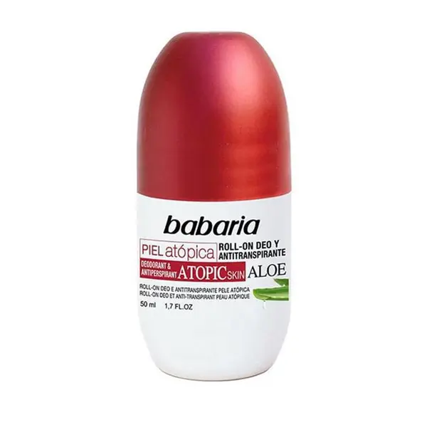 رول ضد تعریق باباریا مدل Atopic Skin Aloe حجم 50 میلی لیتر