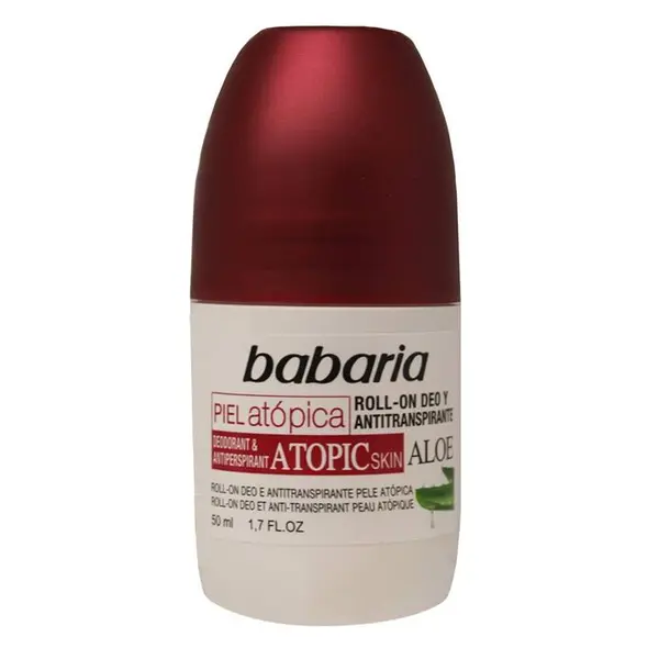 رول ضد تعریق باباریا مدل Atopic Skin Aloe حجم 50 میلی لیتر