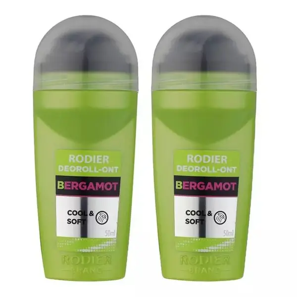 رول ضد تعریق رودیر مدل Bergamot Cool  Soft حجم 50 میلی لیتر مجموعه 2 عددی