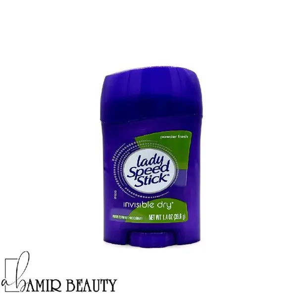 استیک ضد تعریق زنانه لیدی اسپید مدل invisible dry Powder Fresh وزن 45 گرم