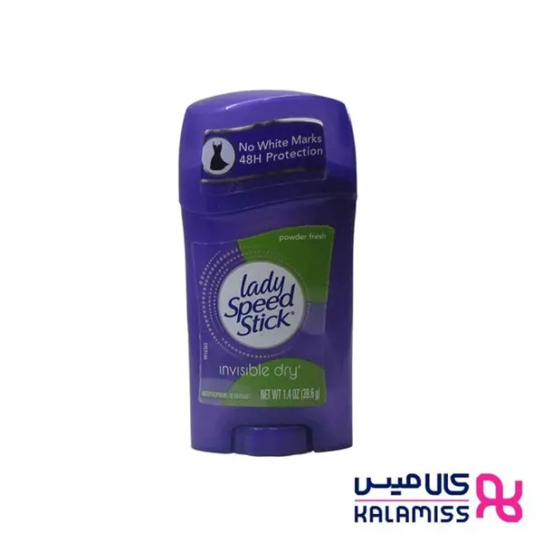استیک ضد تعریق زنانه لیدی اسپید مدل invisible dry وزن 45 گرم