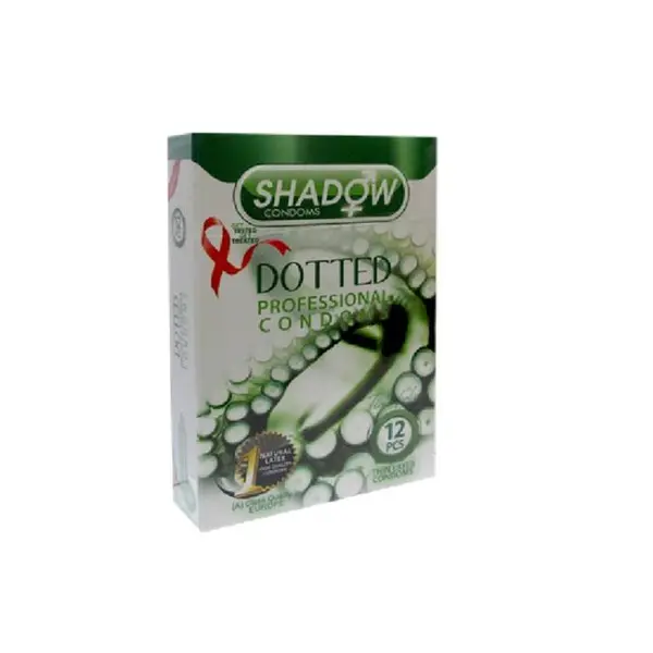 کاندوم خاردار 12 عددی شادو Shadow Dotted Condom