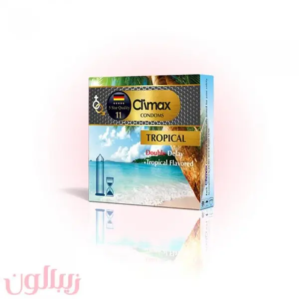 کاندوم 3 عددی CLIMAX مدل Tropical