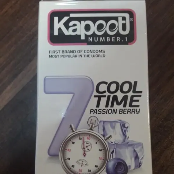 کاندوم کاپوت مدل 7Cool Time  بسته 12 عددی