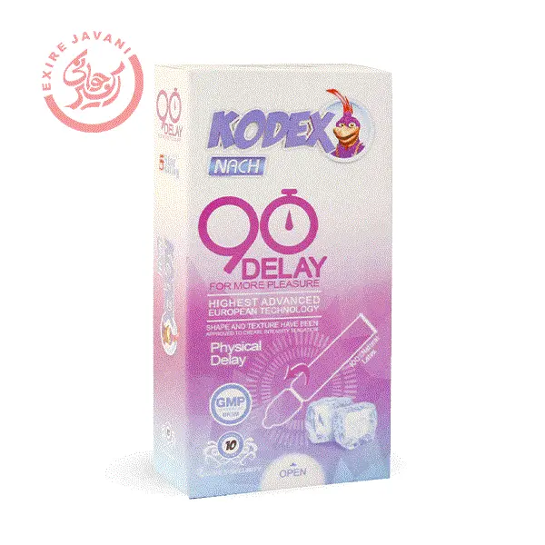 کاندوم ناچ کدکس مدل 90DELAY بسته 10 عددی
