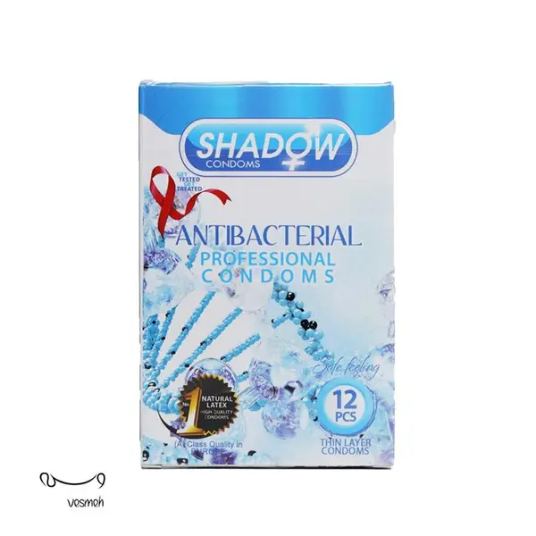کاندوم شادو مدل Anti Bacterial بسته 12 عددی