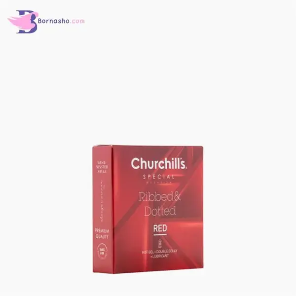 کاندوم چرچیلز مدل Coffee بسته 12 عددی