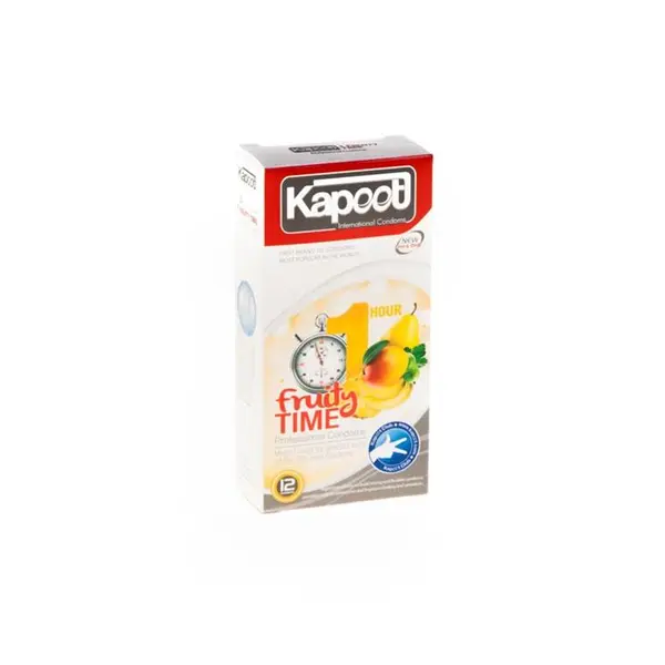 کاندوم تاخیری کاپوت مدل Delay Fruity Cream تعداد 12 عدد