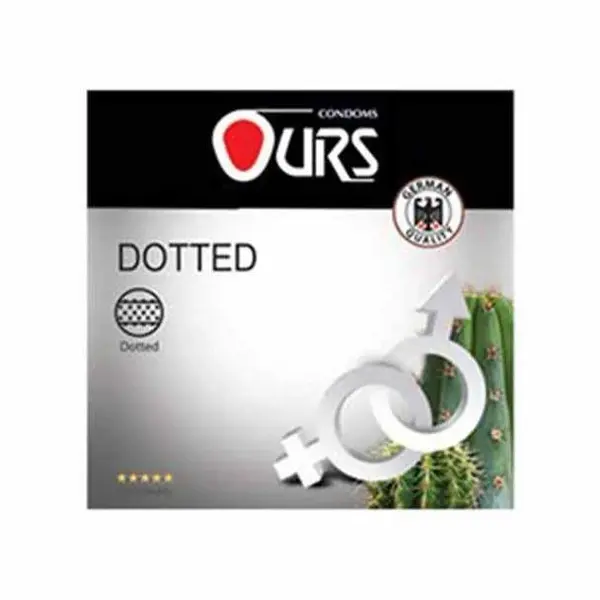 کاندوم اورز مدل Dotted مجموعه 3 عددی