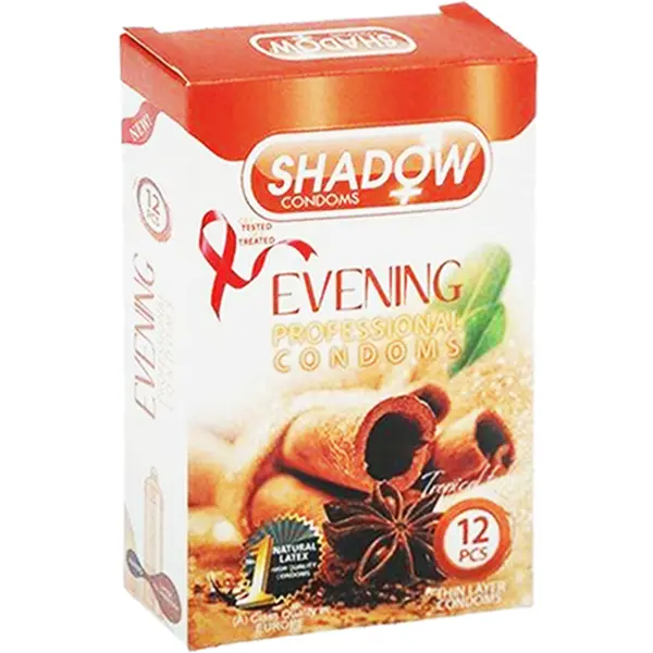کاندوم شادو مدل EVENING بسته 12 عددی
