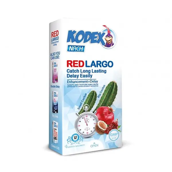 کاندوم تاخیری جینسینگ کدکس مدل Ginseng بسته 12 عددی