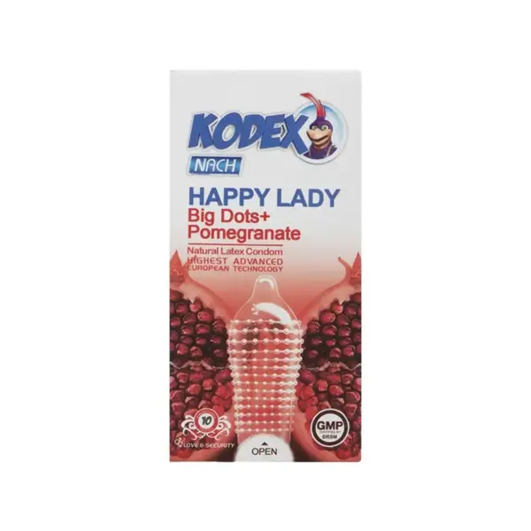 کاندوم هپی لیدی  Happy Lady کدکس تعداد 12 عددی