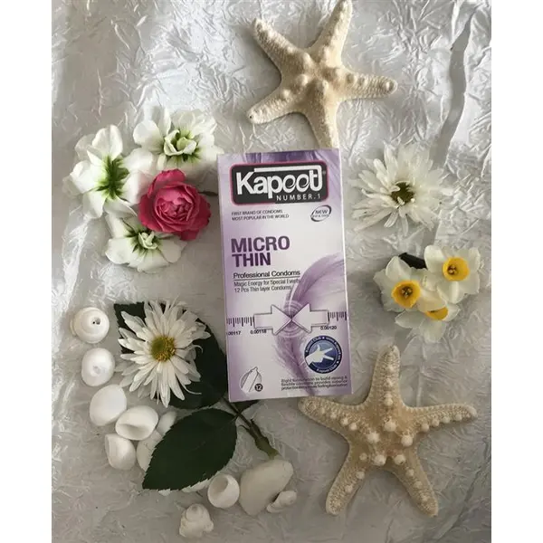 کاندوم خیلی نازک Kapoot Micro Thin کاپوت 12 عددی