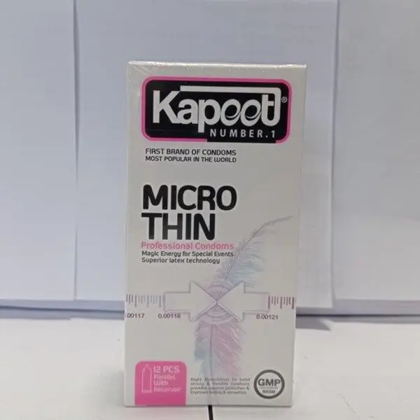 کاندوم خیلی نازک Kapoot Micro Thin کاپوت 12 عددی