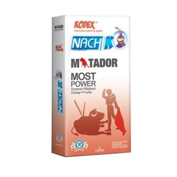کاندوم ناچ کدکس مدل Matador بسته 12 عددی