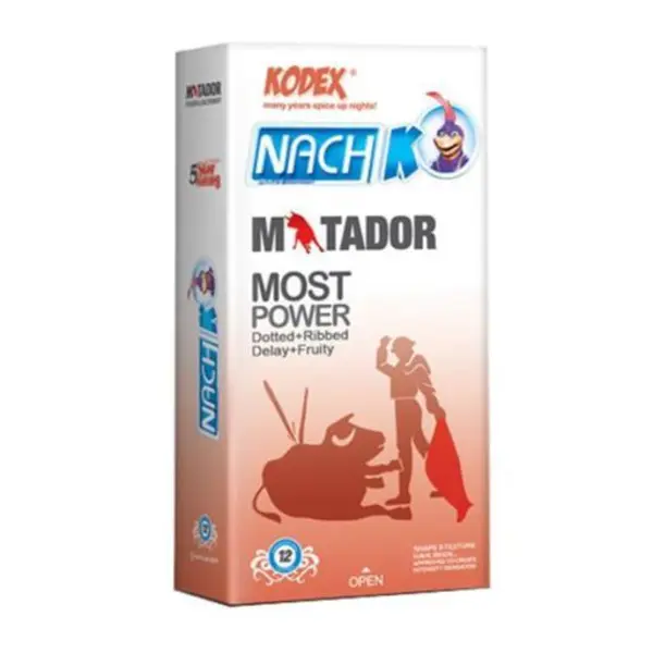 کاندوم ناچ کدکس مدل Matador بسته 12 عددی