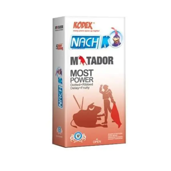 کاندوم ناچ کدکس مدل Matador بسته 12 عددی