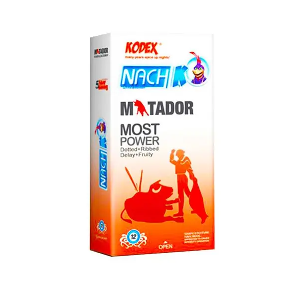 کاندوم ناچ کدکس مدل Matador بسته 12 عددی