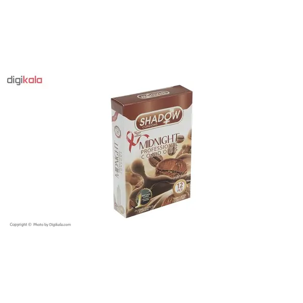 کاندوم میدنایت شادو مدل Midnight بسته 12 عددی
