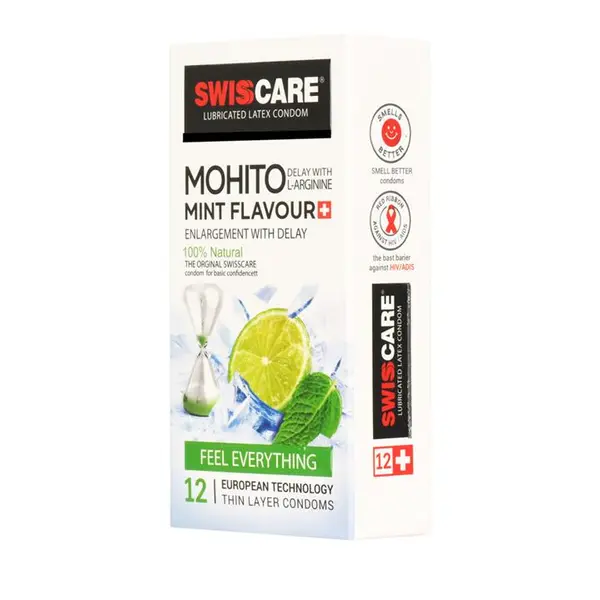 کاندوم سوئیس کر مدل موهیتو MOHITO