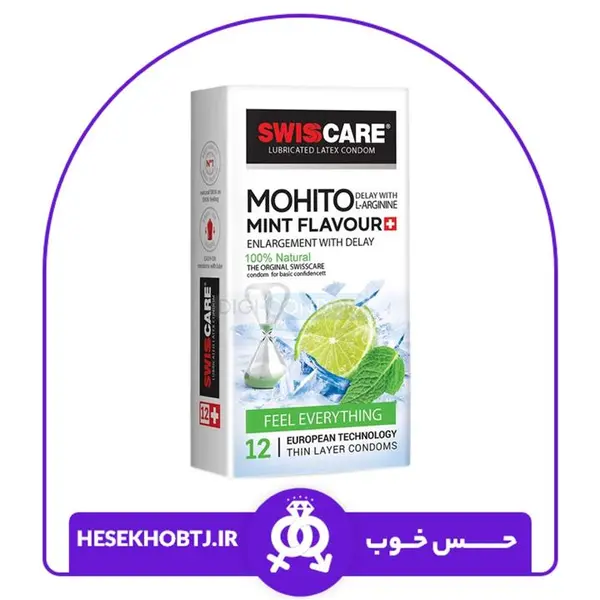 کاندوم سوئیس کر مدل موهیتو MOHITO